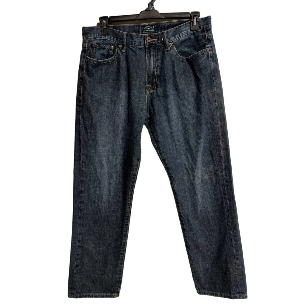 Lucky Brand Jeans Original Straight blue men size 36/32